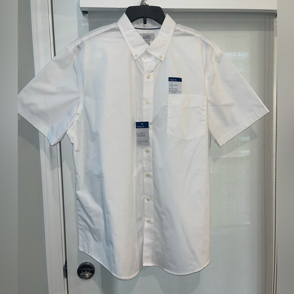 Brand new with tags Croft and barrow short sleeve button down